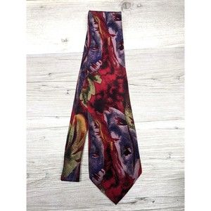 Oscar De La Renta Studio Mens Multicolored  Tie 58"